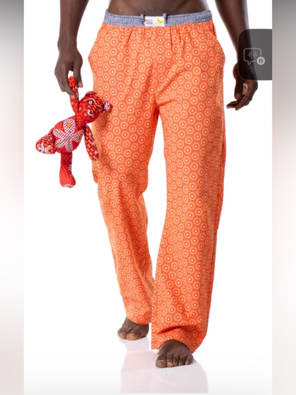 Adults Unisex Goodbye Malaria Shwe Shwe Pants M